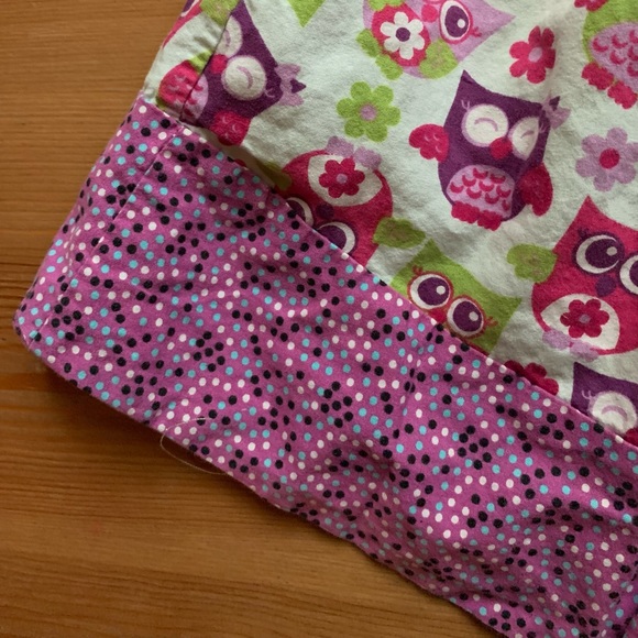 Girls Casual Owl Print Dress - Picture 7 of 14